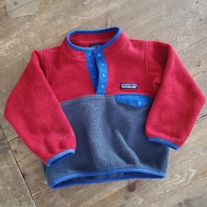 Patagonia Fleece Pullover with Snaps